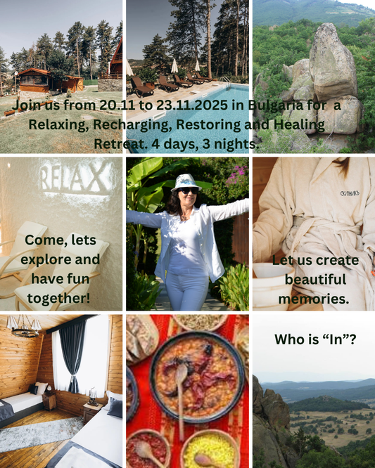 Healing Retreat in Strelcha - Bulgaria from 20 -23 November 2025